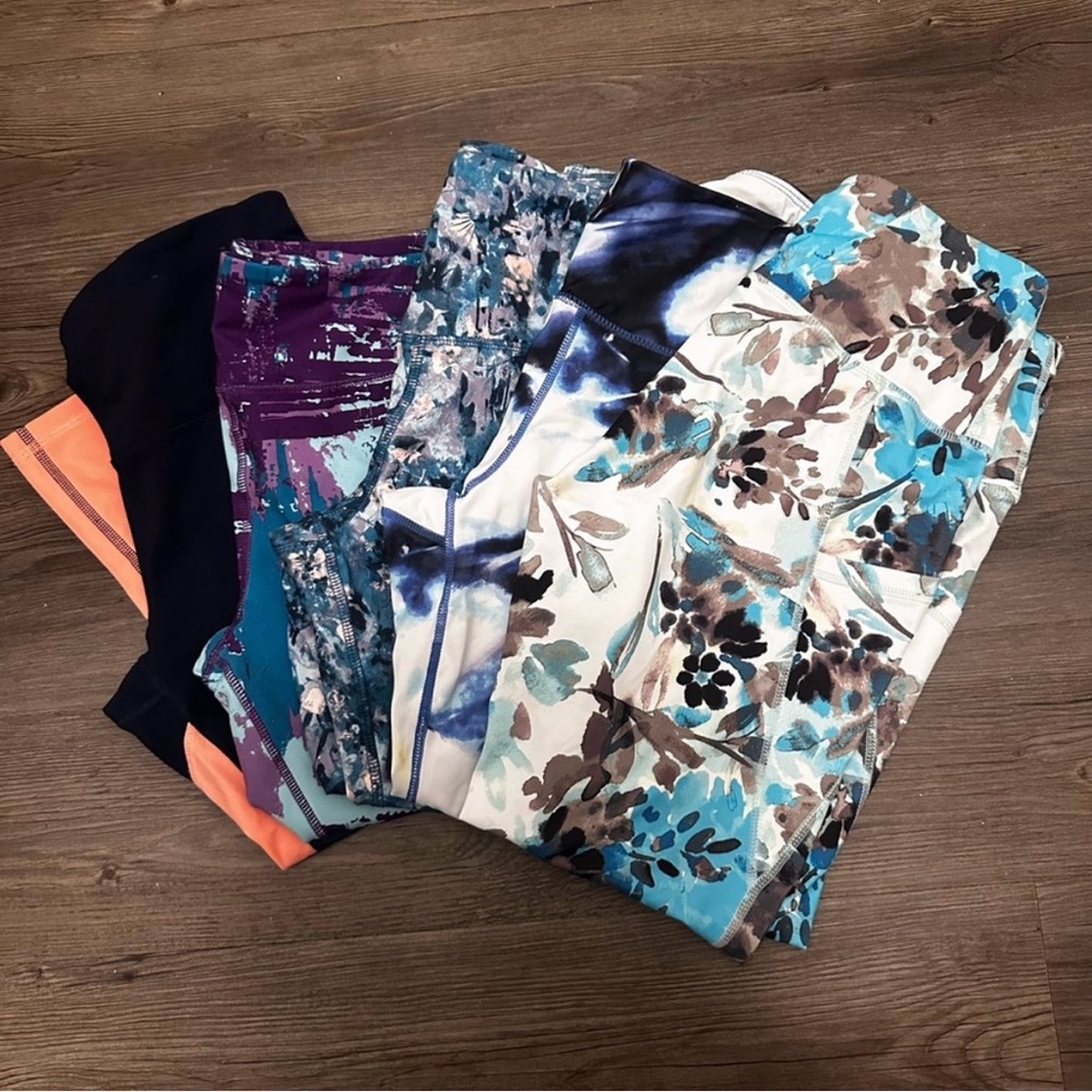 🔥 Bundle of 5 Workout Leggings - Size Medium